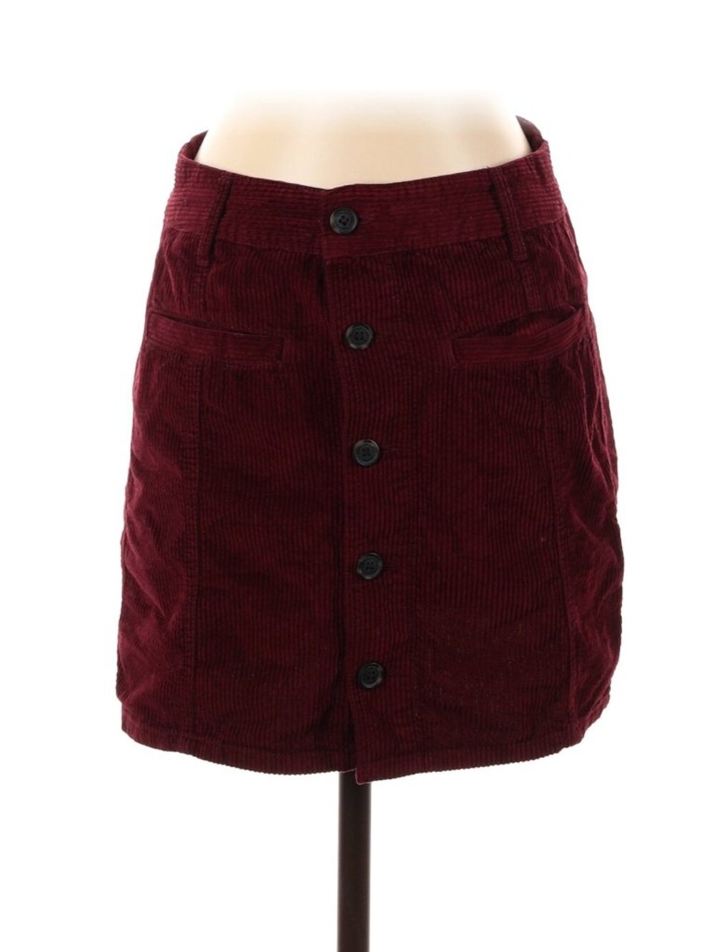 American Eagle corduroy skirt, Size 4, Burgundy